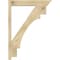 Ekena Millwork Merced Traditional Rough Sawn Outlooker, Douglas Fir, 6"W x 32"D x 44"H OUT06X32X44MRC01RDF - alternate 4